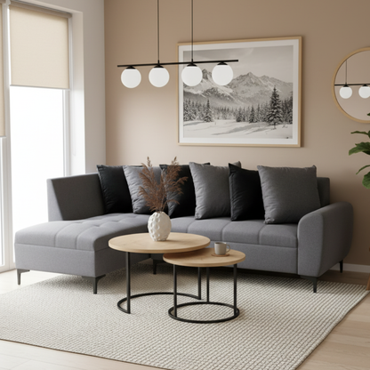 Sala 3-2 Romo Mod. Dubai Color Gris