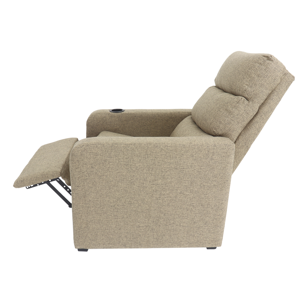 Sillón Reclinable Romo Mod. ORION Color Caramelo