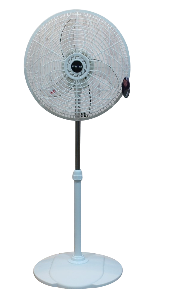 Ventilador Ped Mystorm Mod. Mys-1601B 16 Color Blanco