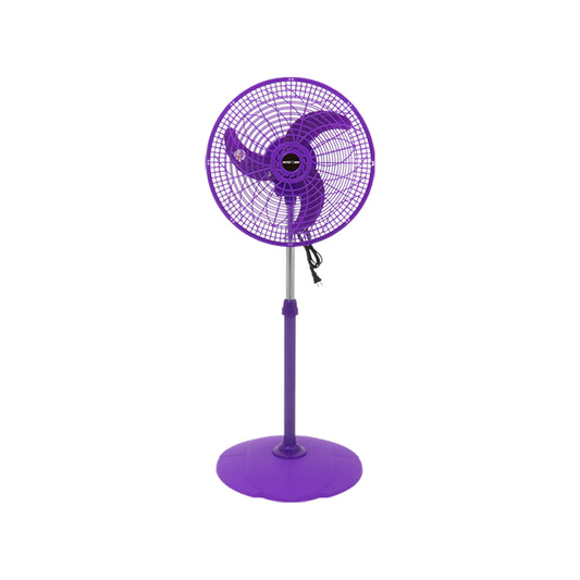 Ventilador Ped Mystorm Mod. Mys-1601B 16 Color Morado