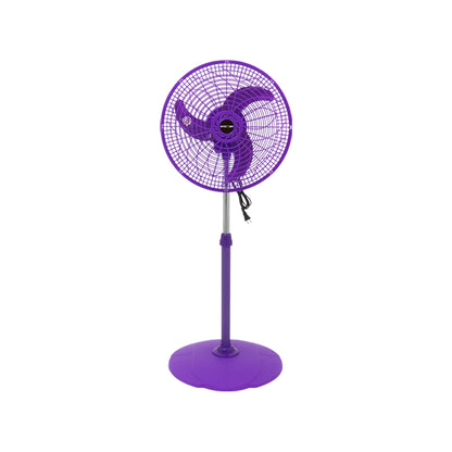 Ventilador Ped Mystorm Mod. Mys-1601B 16 Color Morado