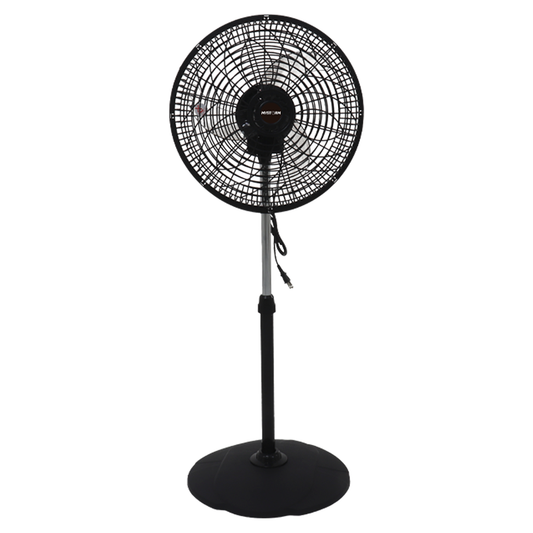 Ventilador Ped Mystorm Mod. Mys-1601B 16 Color Negro