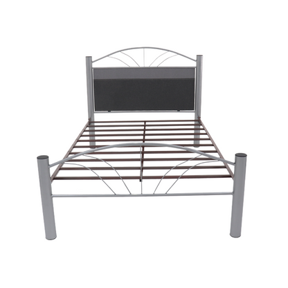 Cama Matrimonial Boston Mod. Florida Color Gris
