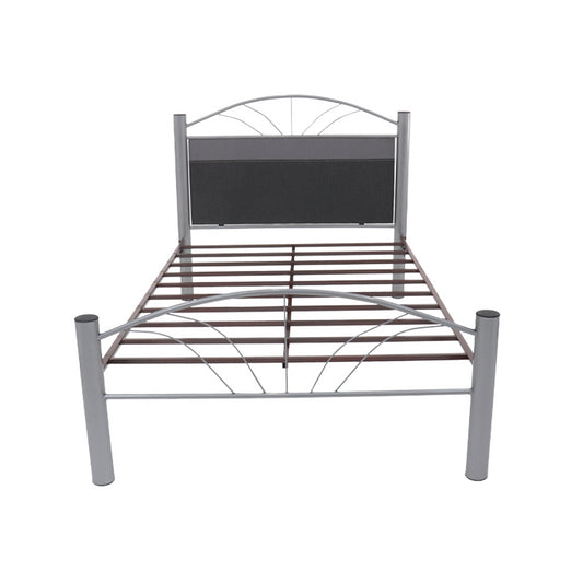 Cama Matrimonial Boston Mod. Florida Color Gris