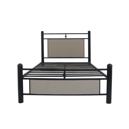 Cama Matrimonial La Tapatia Mod. Zaragoza Color Negro