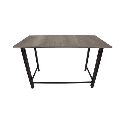 Escritorio Tubacc Mod. Colima Color Gris Rayado