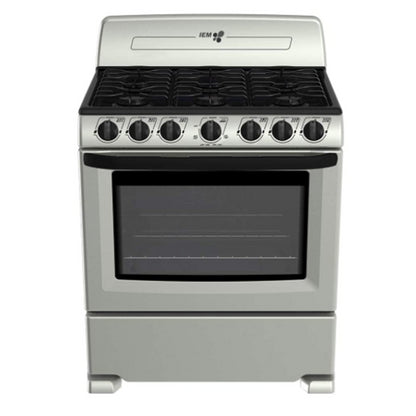 Estufa Iem 30 Mod. Ei3020Baps0 Color Plata Mercury