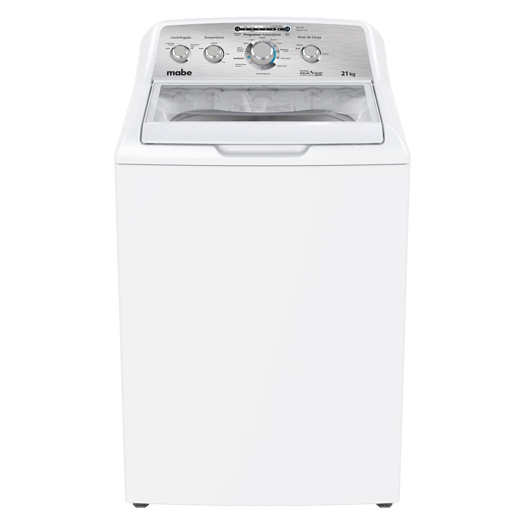 Lavadora Automática Mabe 21K Mod. Lma71214Vbab0 Color Blanco
