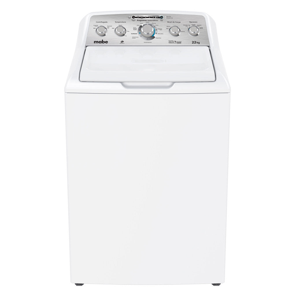 Lavadora Automática Mabe 22K Mod. Lma72215Cbab0 Color Blanco