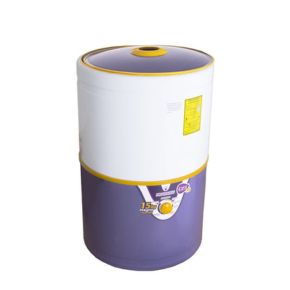 Lavadora Redonda Easy 15K Mod. Lre15M Color Blanco-Morado
