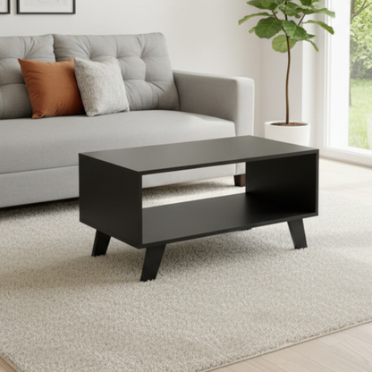 Mesa De Centro Mcg Mod. Denver Color Gris