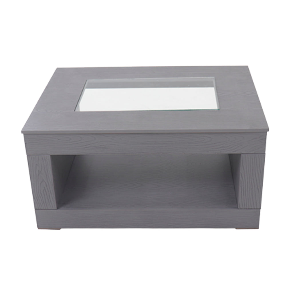 Mesa De Centro Mcg Mod. Rio Color Gris