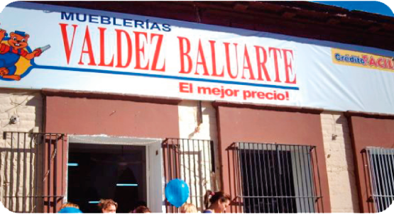 Historia Valdez Baluarte Tienda