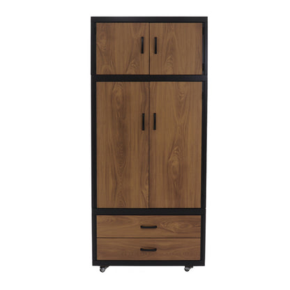 Ropero Litzy Mod. Zeus Color Nogal