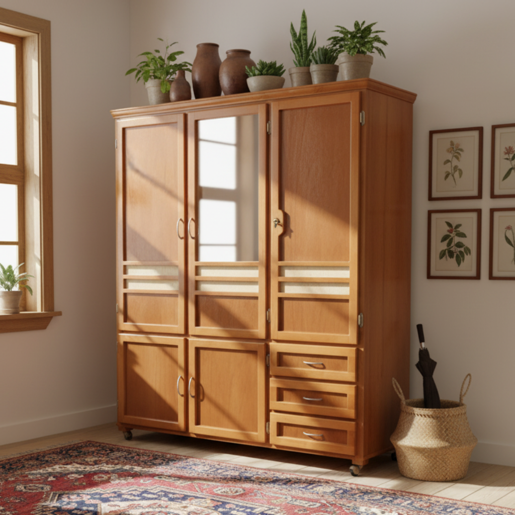 Ropero Pamesa Mod. Pajacuaran Con Chapa