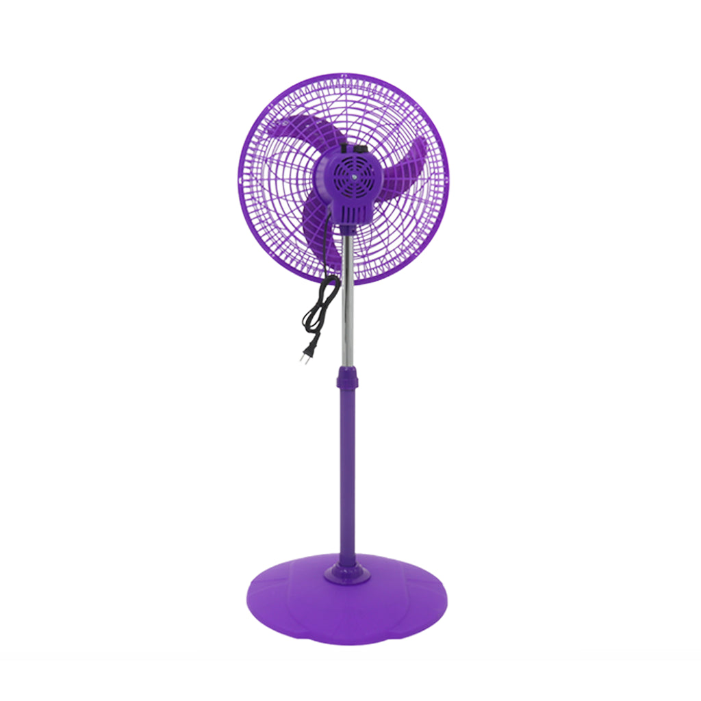 Ventilador Ped Mystorm Mod. Mys-1601B 16 Color Morado