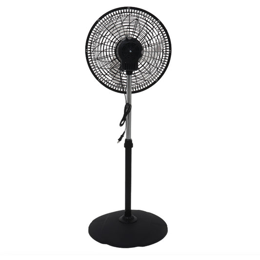 Ventilador Ped Mystorm Mod. Mys-1601B 16 Color Negro